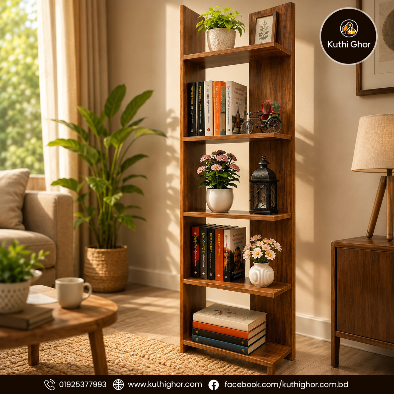 Long Book Shelf - Image 4